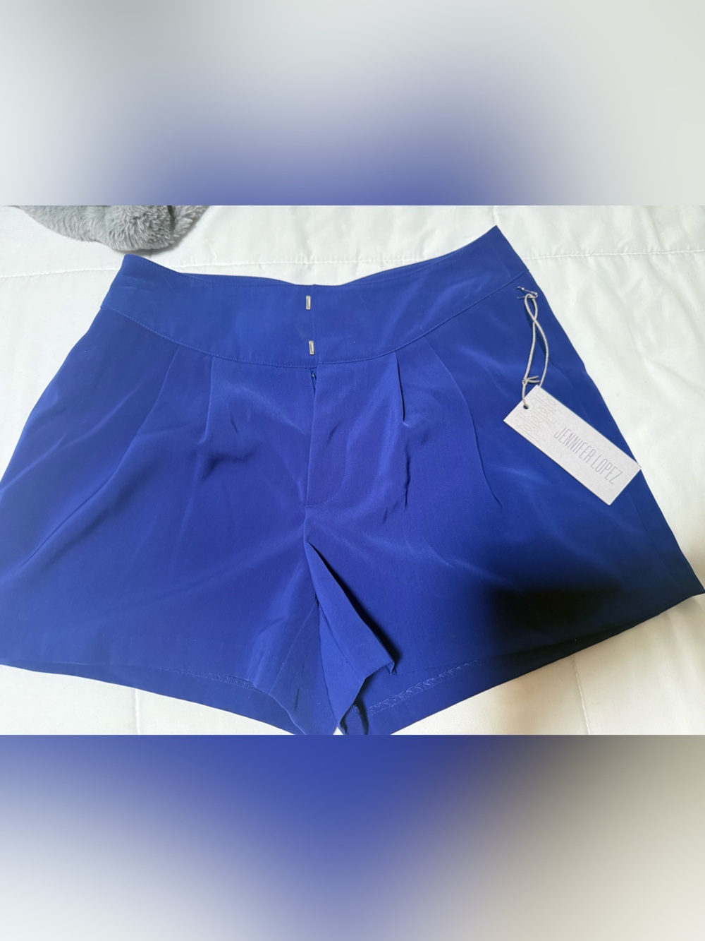 Jennifer Lopez Royal Blue Dressy Women's Shorts